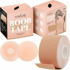 VAIVE Boob Tape Met Nipple Covers - Tepelcovers - Tepelplakkers - Fashion BH Dress Borst - Boobtape -Badmode Verkoop 550x551 1