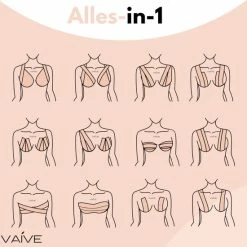 VAIVE Boob Tape Met Nipple Covers - Tepelcovers - Tepelplakkers - Fashion BH Dress Borst - Boobtape -Badmode Verkoop 550x551