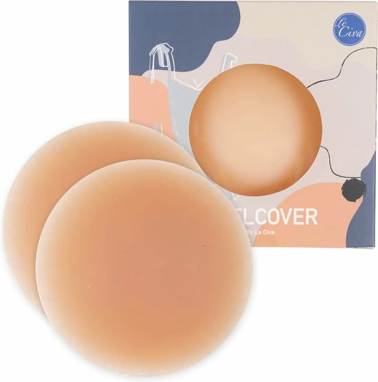 Le Civa® Nipple Covers – Zelfklevende Tepelplakkers – Stickers – Bedekkers – Pads – 2 Stuks – Siliconen 3 Le Civa® Nipple Covers – Zelfklevende Tepelplakkers – Stickers – Bedekkers – Pads – 2 Stuks – Siliconen