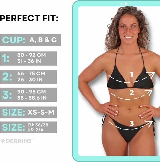 DERRINS STRING BIKINI Zwart - Bikini Dames - Bikini Set - Sexy Bikini - Bikini Vrouwen - High Waist Bikini 10 DERRINS STRING BIKINI Zwart - Bikini Dames - Bikini Set - Sexy Bikini - Bikini Vrouwen - High Waist Bikini - Afbeelding 8