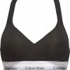 Calvin Klein Modern Cotton Bralette Met Cup Dames - Zwart - Maat M