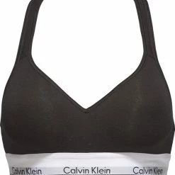 Calvin Klein Modern Cotton Bralette Met Cup Dames - Zwart - Maat M