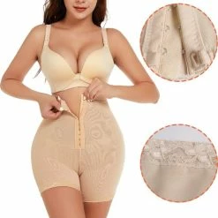 Livvi Wear - Booty Shapewear - Beige - Maat M - Shaper - Corrigerende Ondergoed Voor Billen, Buik En Taille