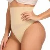 Merkloos Correctie Ondergoed Shapewear - High Waist String Beige Maat 38/40 -Badmode Verkoop 550x566 25