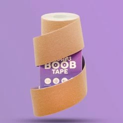 Inodes Boob Tape 5 Meter (5,0 Cm Breed) - Beige - Plak BH - Strapless BH + Inclusief Tepelcovers -Badmode Verkoop 550x570