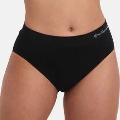 Bamboo Basics - Seamless Full Briefs Belle (3-pack) Dames - Zwart - XL -Badmode Verkoop 550x572 3