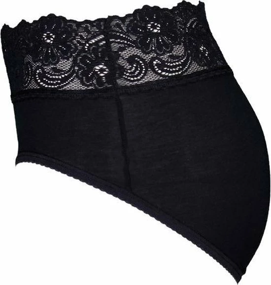 Sloggi Romance Dames Midi Slip Met Kant - Zwart - Maat 40 9 Sloggi Romance Dames Midi Slip Met Kant - Zwart - Maat 40 - Afbeelding 7