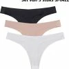 Ronyse Vrouwenstring - 3 Stuks - Maat S - Naadloze String - Slip - Tailleslip - Lekvrije Slipje - Ondergoed Vrouwen - Dames Lingerie - Sexy String / Slip