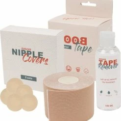 Sasive - Starterpack - Boob Tape - Nipple Covers - Boobtape - Remover Oil