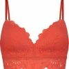 Hunkemöller Dames Lingerie Voorgevormde Longline Bh Zonder Beugel Shiloh - Rood - Maat D75