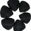 Bobbels & Putten - Bh Vulling - 3 Paar - Bikini En Badpak Pads - Zwart - Vulling Voor Comfort Sport Bh - 6 Stuks - Pads Comfort Bra -Badmode Verkoop 550x597