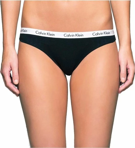 Calvin Klein Dames Slips (3-pack) - Zwart, Wit, Grijs - Maat S 6 Calvin Klein Dames Slips (3-pack) - Zwart, Wit, Grijs - Maat S - Afbeelding 4