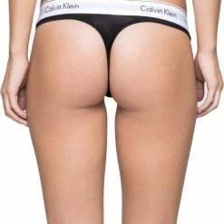 Calvin Klein Onderbroek - Maat M - Vrouwen - Zwart/wit -Badmode Verkoop 550x603 1