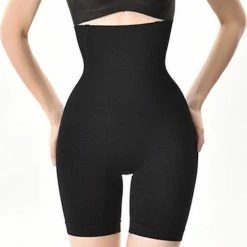 Feel Fab Stay Fab Shapewear Voor Billen, Buik En Dijen - Corrigerend Ondergoed High Waist - Zwart - Maat M/L -Badmode Verkoop 550x605