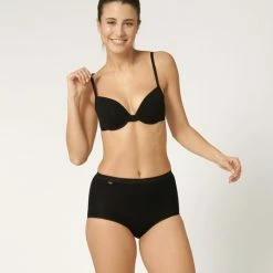 Sloggi Basic+ Dames Maxi Slip - 4-pack - Zwart - Maat 50 27 Sloggi Basic+ Dames Maxi Slip - 4-pack - Zwart - Maat 50 -Badmode Verkoop 550x606 2