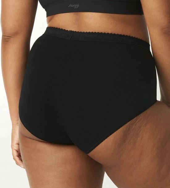 Sloggi Control Dames Maxi Verstevigende Slip - Zwart - Maat 44 14 Sloggi Control Dames Maxi Verstevigende Slip - Zwart - Maat 44 - Afbeelding 12