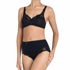 Sloggi Romance Dames Maxi Slip Met Kant - Zwart - Maat 42 -Badmode Verkoop 550x611 40