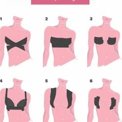 ReallyReal® Boob Tape - 100% Huidvriendelijk - Plak BH - 5 Meter - Fashion Tape - Borst Tape - Booblifting Effect -Badmode Verkoop 550x622 1