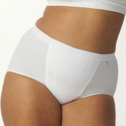 Sloggi Control Dames Maxi Verstevigende Slip - Wit - Maat 44 -Badmode Verkoop 550x623 5