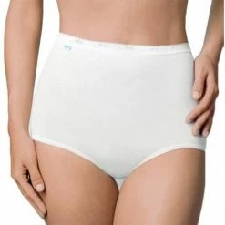 Sloggi Basic+ Dames Maxi Slip - 4-pack - Wit - Maat 50 43 Sloggi Basic+ Dames Maxi Slip - 4-pack - Wit - Maat 50 -Badmode Verkoop 550x627 5