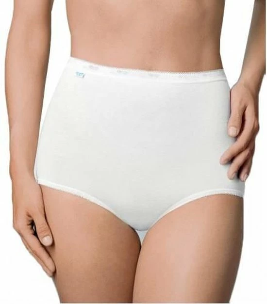 Sloggi Basic+ Dames Maxi Slip - 4-pack - Wit - Maat 44 7 Sloggi Basic+ Dames Maxi Slip - 4-pack - Wit - Maat 44 - Afbeelding 5