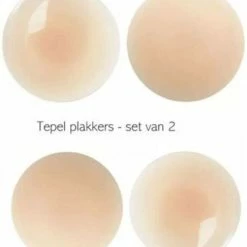 Merkloos Nipple Covers – Tepel Covers – Tepel Stickers– Tepel Cover Set Van 2 Paar – Herbruikbaar– Siliconen – Zelfklevend – Tepelbedekker – Nipple Patch – Tepel Beschermer -Badmode Verkoop 550x629