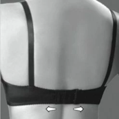 Merkloos 3 Bh Verlengstukken (2 Haaks Zwart) -Badmode Verkoop 550x630 2