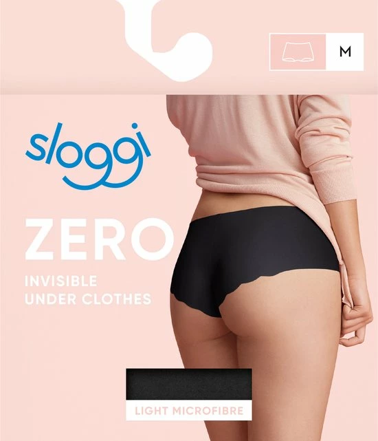 Sloggi Zero Microfibre Dames Short Microvezel - Zwart - Maat M 5 Sloggi Zero Microfibre Dames Short Microvezel - Zwart - Maat M - Afbeelding 3