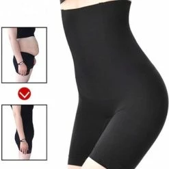 Feel Fab Stay Fab Shapewear Voor Billen, Buik En Dijen - Corrigerend Ondergoed High Waist - Zwart - Maat M/L