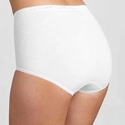 Sloggi Basic+ Dames Maxi Slip - 4-pack - Wit - Maat 42 -Badmode Verkoop 550x647 3