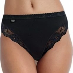 Sloggi Romance Dames Tai Slip Met Kant - Zwart - Maat 44 -Badmode Verkoop 550x651 3