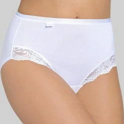 Sloggi Romance Dames Maxi Slip Met Kant - Zwart - Maat 42 -Badmode Verkoop 550x658 2