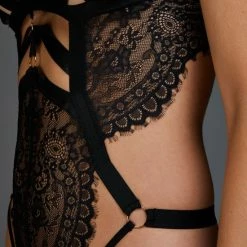 Hunkemöller Hunkemoller Private Body Ginger Dames Body (lingerie) - Maat S -Badmode Verkoop 550x660 218