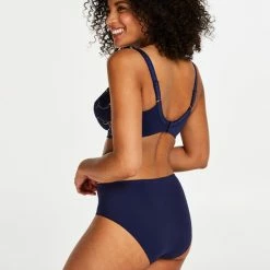 Hunkemöller Dames Lingerie Hoge Slip Diva - Blauw - Maat L -Badmode Verkoop 550x660 240