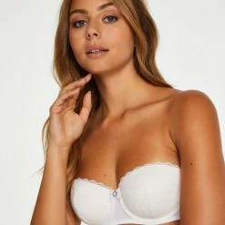 Hunkemöller Lingerie Dames Voorgevormde Strapless Beugel Bh Maya - Wit - Maat C80 -Badmode Verkoop 550x660 275