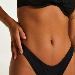 Hunkemöller Dames Badmode Hoog Uitgesneden Bikinibroekje Luxe - Zwart - Maat L -Badmode Verkoop 550x660 300