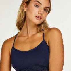Hunkemöller Dames Lingerie Seamless Bralette Rose - Blauw - Maat M -Badmode Verkoop 550x660 306