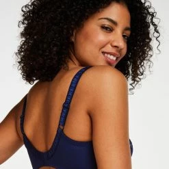 Hunkemöller Dames Lingerie Niet-voorgevormde Beugel Bh Diva - Blauw - Maat F90 -Badmode Verkoop 550x660 358