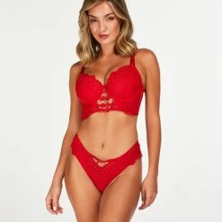 Hunkemöller Dames Lingerie Brazilian Oceana - Rood - Maat L 8 Hunkemöller Dames Lingerie Brazilian Oceana - Rood - Maat L -Badmode Verkoop 550x660 401