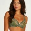Hunkemöller Dames Lingerie Niet-voorgevormde Beugel Bh Diva - Groen - Maat F80 -Badmode Verkoop 550x660 424