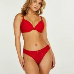 Hunkemöller Dames Lingerie Voorgevormde Push-up Beugel Bh Maya - Rood - Maat D80 -Badmode Verkoop 550x660 43