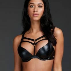 Hunkemöller Dames Lingerie Voorgevormde Push Up Beugel Bh Shadow - Zwart - Maat C80 -Badmode Verkoop 550x660 46