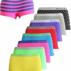 Sweet Angel Lage Dames Boxershorts 8Pack