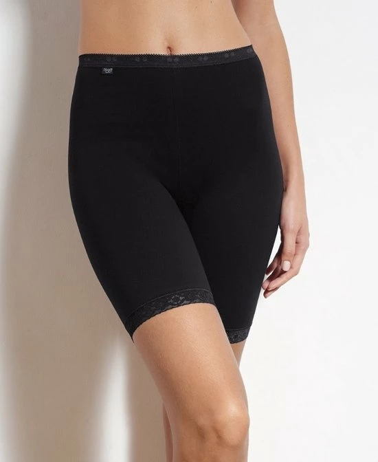 Sloggi Basic+ Dames Short Lange Pijp - Zwart - Maat 48 8 Sloggi Basic+ Dames Short Lange Pijp - Zwart - Maat 48 - Afbeelding 6