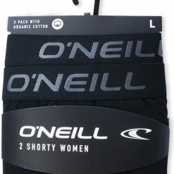 4-Pack O'Neill Dames Shorty Ondergoed 800002 - Zwart - Maat XL -Badmode Verkoop 550x673