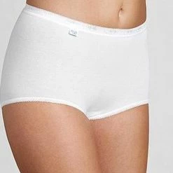 Sloggi Basic+ Dames Maxi Slip - 4-pack - Wit - Maat 42 -Badmode Verkoop 550x676 10