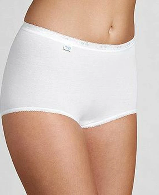 Sloggi Basic+ Dames Maxi Slip - 4-pack - Wit - Maat 44 29 Sloggi Basic+ Dames Maxi Slip - 4-pack - Wit - Maat 44 - Afbeelding 27