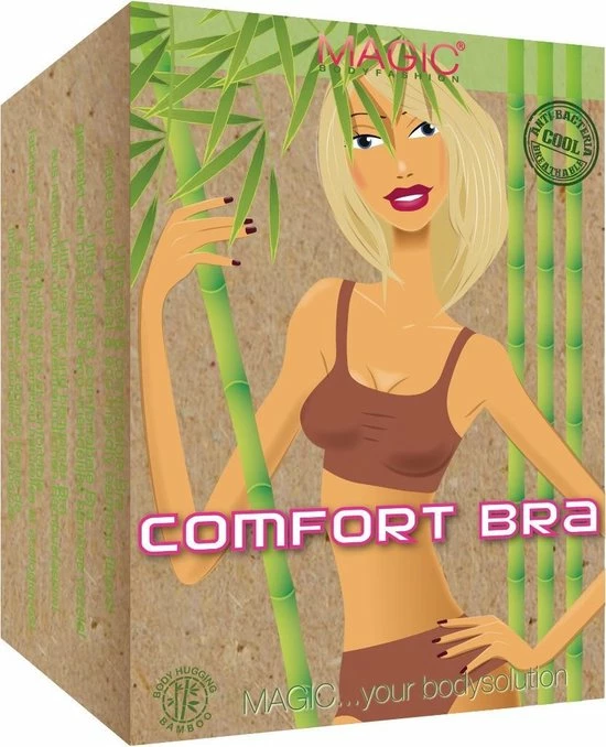 MAGIC Bodyfashion Bamboo Comfort Bra Cream Vrouwen - Maat XL 4 MAGIC Bodyfashion Bamboo Comfort Bra Cream Vrouwen - Maat XL - Afbeelding 3