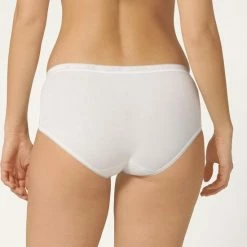 Sloggi Basic+ Dames Midi Slip - 4-pack - Wit - Maat 40 -Badmode Verkoop 550x679 5