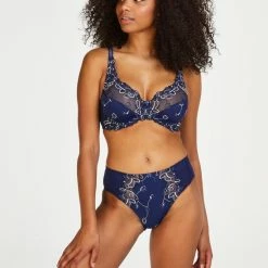 Hunkemöller Dames Lingerie Niet-voorgevormde Beugel Bh Diva - Blauw - Maat D85 -Badmode Verkoop 550x688